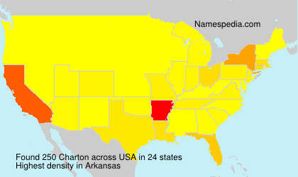 Surname Charton in USA Surname Charton in USA