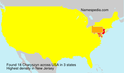 Surname Charyszyn in USA Surname Charyszyn in USA