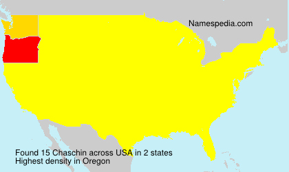 Surname Chaschin in USA Surname Chaschin in USA