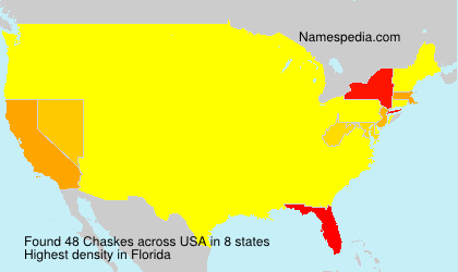 Surname Chaskes in USA Surname Chaskes in USA