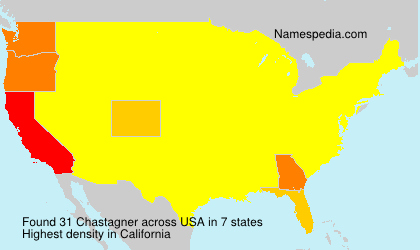 Surname Chastagner in USA Surname Chastagner in USA