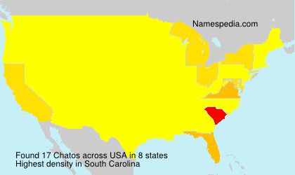 Surname Chatos in USA Surname Chatos in USA