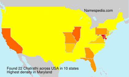 Surname Chatrathi in USA Surname Chatrathi in USA