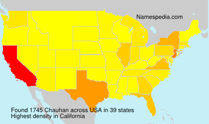 Surname Chauhan in USA Surname Chauhan in USA