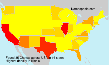 Surname Chavaz in USA Surname Chavaz in USA