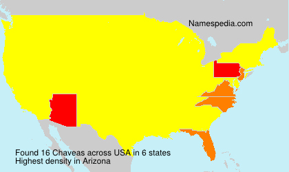 Surname Chaveas in USA Surname Chaveas in USA