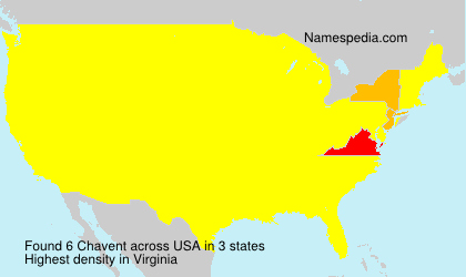 Surname Chavent in USA Surname Chavent in USA