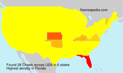 Surname Chawk in USA Surname Chawk in USA