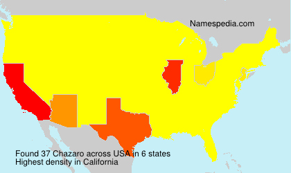 Surname Chazaro in USA Surname Chazaro in USA
