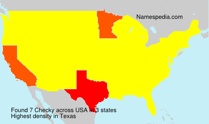 Surname Checky in USA Surname Checky in USA
