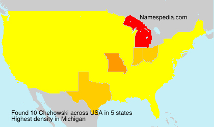 Surname Chehowski in USA Surname Chehowski in USA