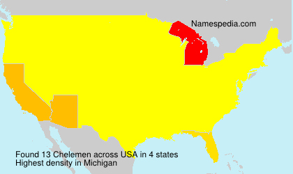 Surname Chelemen in USA Surname Chelemen in USA