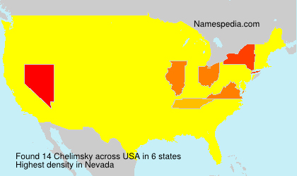 Surname Chelimsky in USA Surname Chelimsky in USA