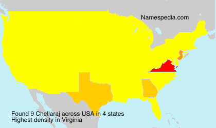 Surname Chellaraj in USA