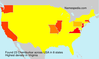 Surname Chemburkar in USA Surname Chemburkar in USA
