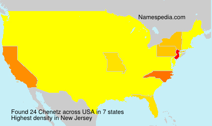 Surname Chenetz in USA Surname Chenetz in USA
