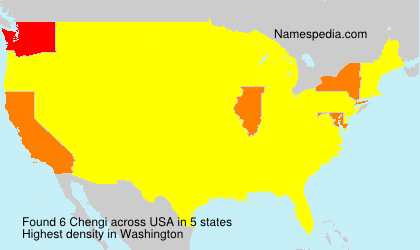 Surname Chengi in USA Surname Chengi in USA
