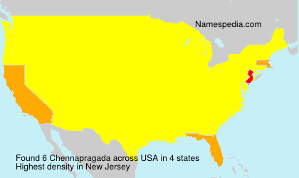 Surname Chennapragada in USA Surname Chennapragada in USA