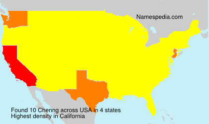Surname Chenng in USA Surname Chenng in USA