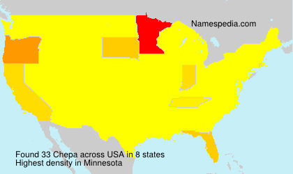 Surname Chepa in USA Surname Chepa in USA