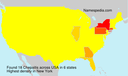 Surname Chepaitis in USA Surname Chepaitis in USA