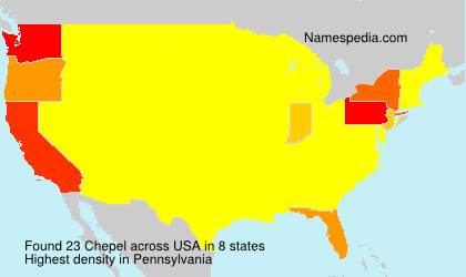 Surname Chepel in USA Surname Chepel in USA