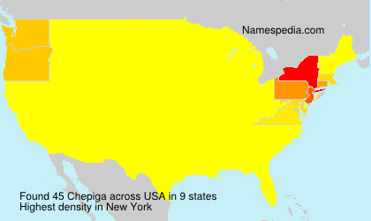 Surname Chepiga in USA Surname Chepiga in USA