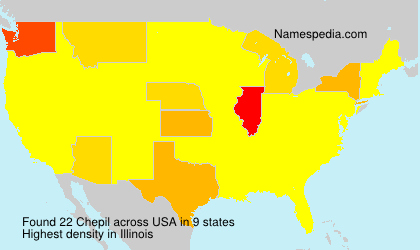 Surname Chepil in USA Surname Chepil in USA