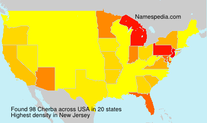 Surname Cherba in USA Surname Cherba in USA