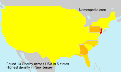 Surname Cherby in USA Surname Cherby in USA