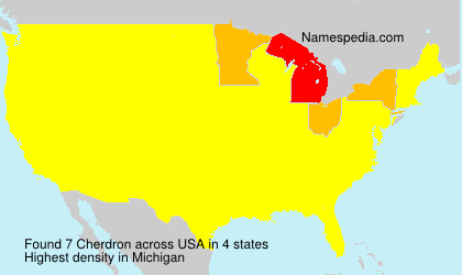 Surname Cherdron in USA Surname Cherdron in USA