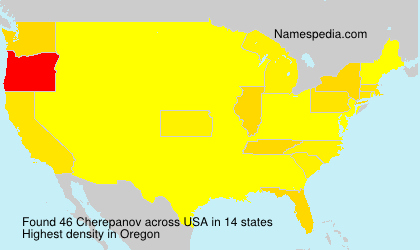 Surname Cherepanov in USA Surname Cherepanov in USA