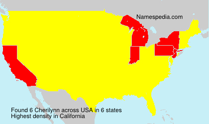 Surname Cherilynn in USA Surname Cherilynn in USA
