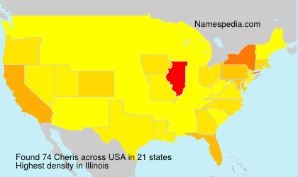 Surname Cheris in USA Surname Cheris in USA