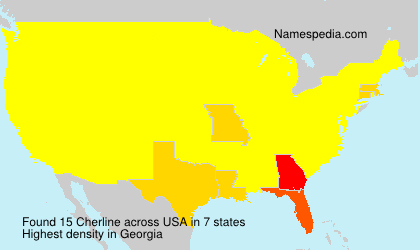 Surname Cherline in USA Surname Cherline in USA