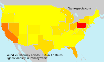 Surname Chernay in USA Surname Chernay in USA