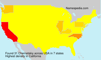 Surname Chernetskiy in USA Surname Chernetskiy in USA