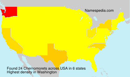Surname Chernomorets in USA Surname Chernomorets in USA