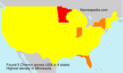 Surname Chernor in USA Surname Chernor in USA