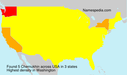 Surname Chernukhin in USA Surname Chernukhin in USA