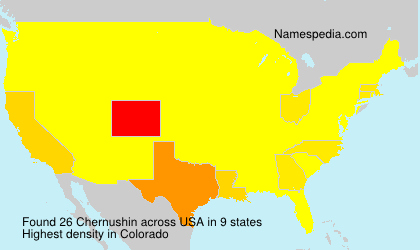 Surname Chernushin in USA Surname Chernushin in USA