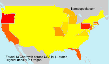 Surname Chernysh in USA Surname Chernysh in USA