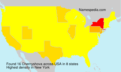 Surname Chernyshova in USA Surname Chernyshova in USA