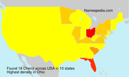 Surname Cherol in USA Surname Cherol in USA
