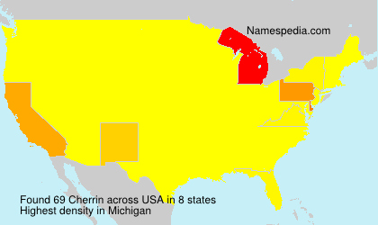 Surname Cherrin in USA Surname Cherrin in USA