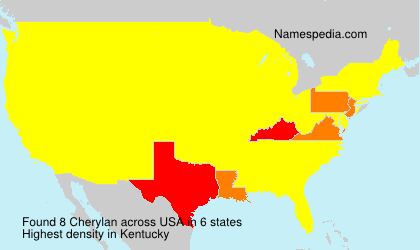 Surname Cherylan in USA Surname Cherylan in USA