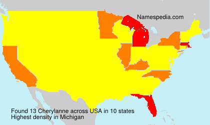 Surname Cherylanne in USA Surname Cherylanne in USA