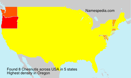 Surname Chesnutis in USA Surname Chesnutis in USA