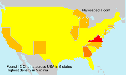 Surname Chetna in USA Surname Chetna in USA