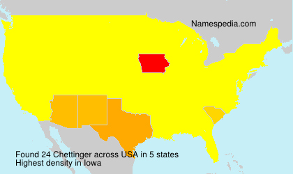Surname Chettinger in USA Surname Chettinger in USA